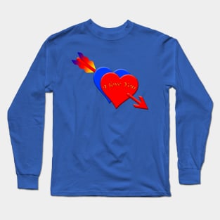 Pierced love hearts Long Sleeve T-Shirt